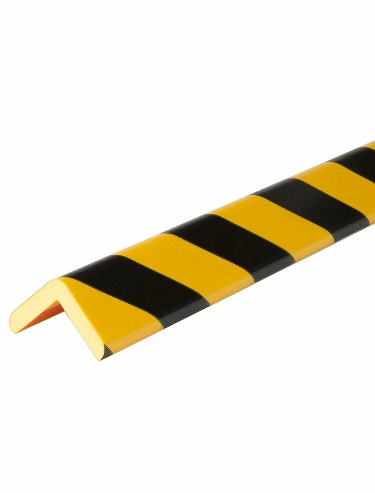 Mousse de protection pour coins jaune/noir (L100cm, H5cm, P2cm)