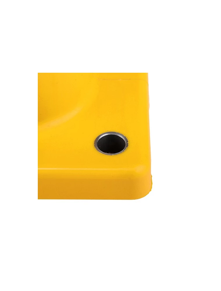 Poteau De Sécurité (bollard) Jaune Acier 36 Pouces - Marque Bob's Industrial Supply - Occasion, Bon état