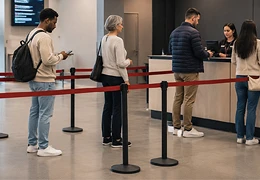 Poteau à sangle pour gestion des files d'attente : guide complet